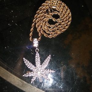 Marijuana leaf